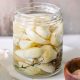 Buy ChiChilas white pickled garlic online – enjoy fresh, tangy, and flavorful garlic perfect for enhancing any dish today.