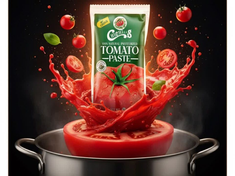 Tomato Paste Sachet offers convenience and freshness in a portable, single-use package, perfect for travel, picnics, and quick meals.