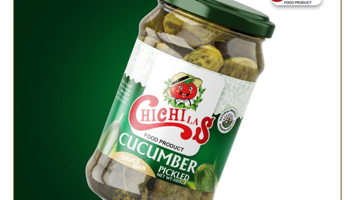 A crunchy pickle jar packed with tangy, flavorful pickles—perfect for snacks, sandwiches, and everyday meals.