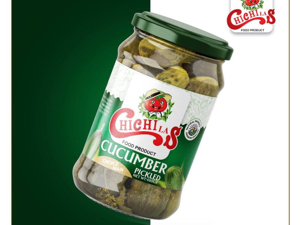 A crunchy pickle jar packed with tangy, flavorful pickles—perfect for snacks, sandwiches, and everyday meals.