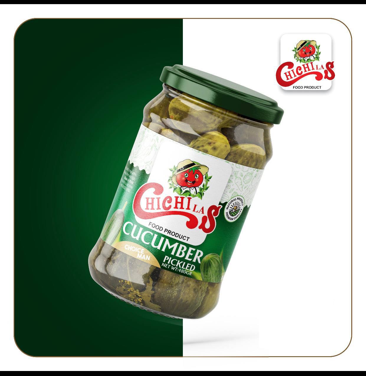A crunchy pickle jar packed with tangy, flavorful pickles—perfect for snacks, sandwiches, and everyday meals.